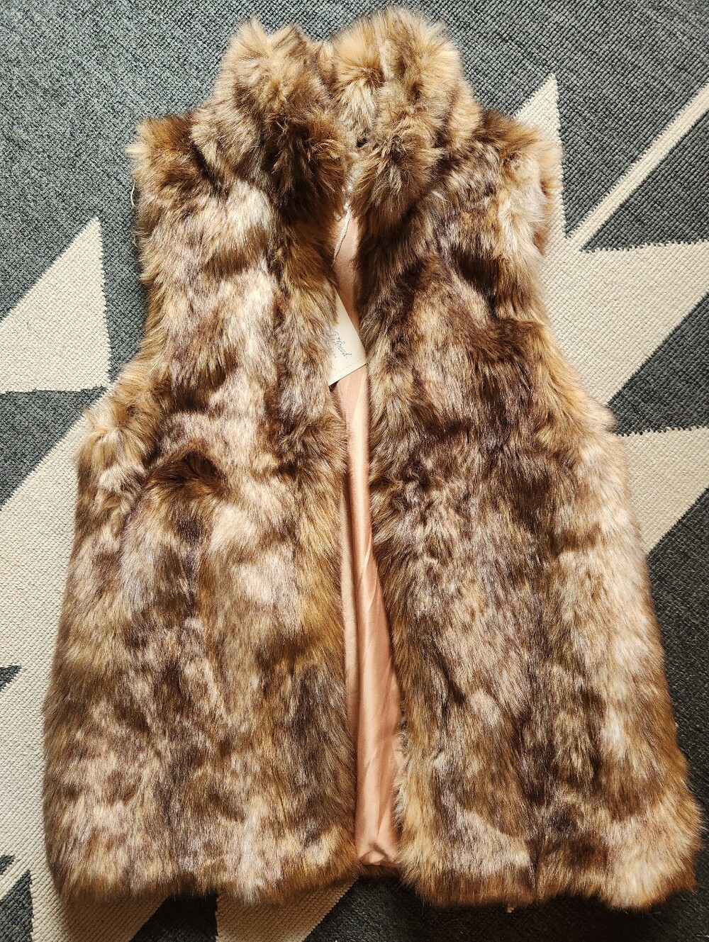 Faux Fur Fox Vest